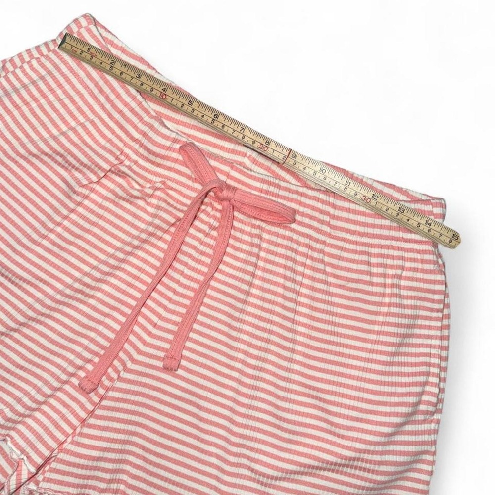 Pink And White Striped Sleep Shorts Size Medium NWOT - Picture 5 of 5